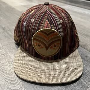 Grassroots Shambhala Festival Hat SAMPLE Lmtd Edition SAMPLE Serape Owl Cap RARE